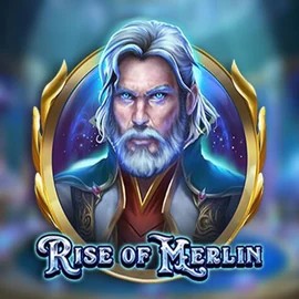 Enjoy Rise of Merlin by Play'n GO – logo hosted on spinnauscasinos.fi